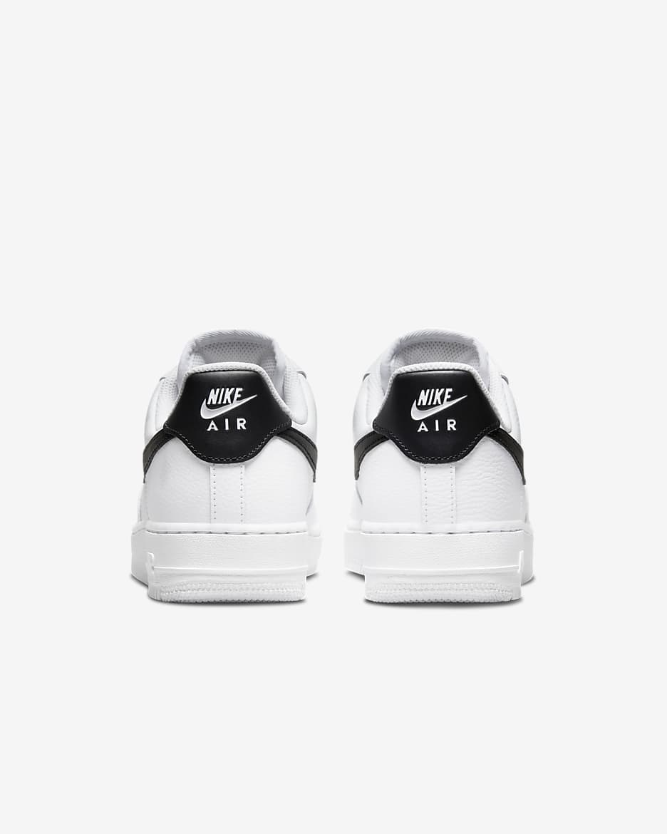 Nike Air Force 1 '07-sko til kvinder - hvid/hvid/hvid/sort