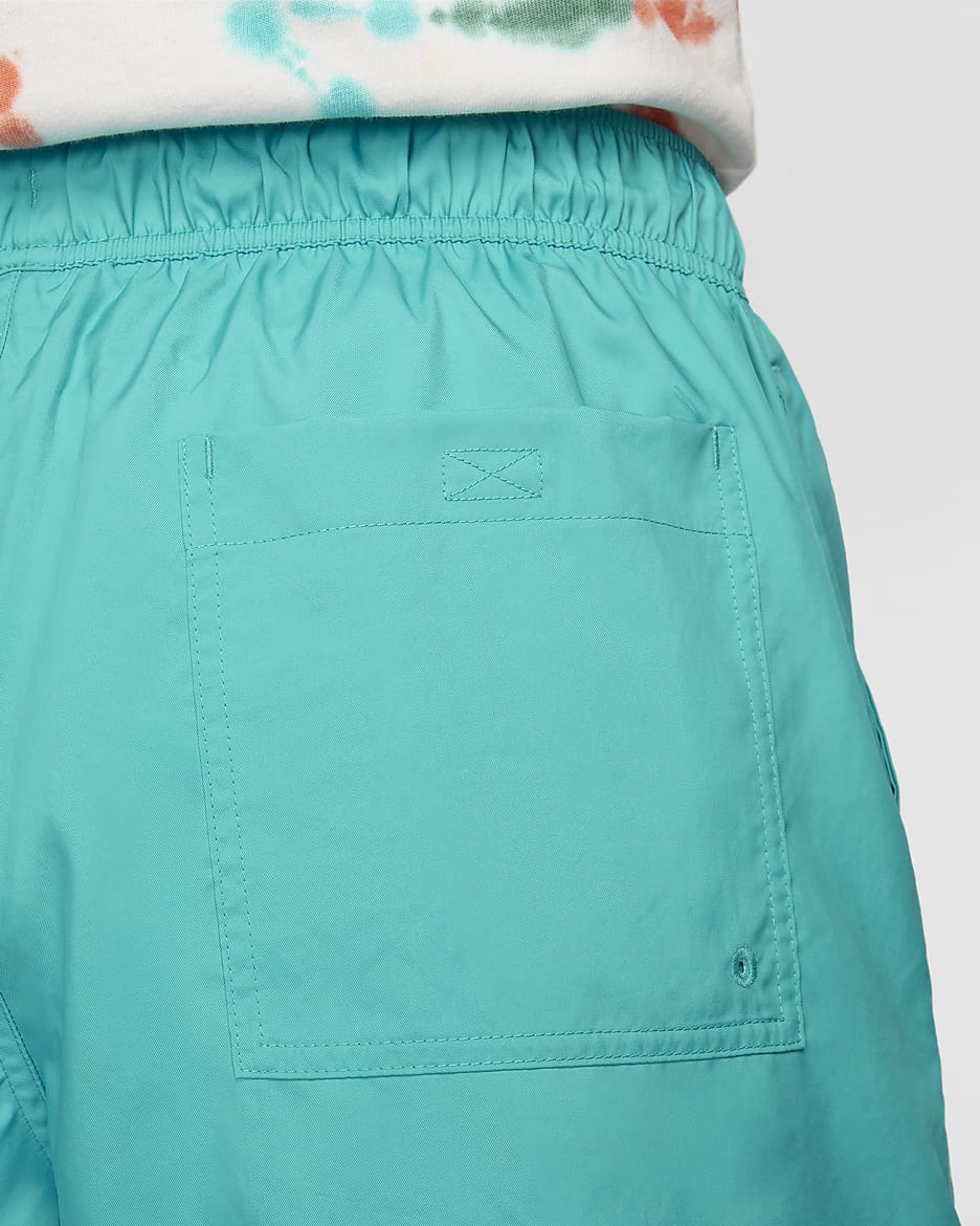 Nike Club Men's Woven Flow Shorts - Dusty Cactus/White