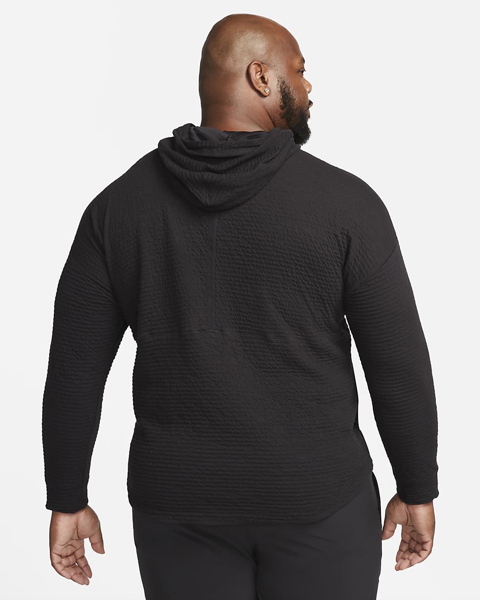 Nike Yoga Men's Dri-FIT Pullover - Black/Black