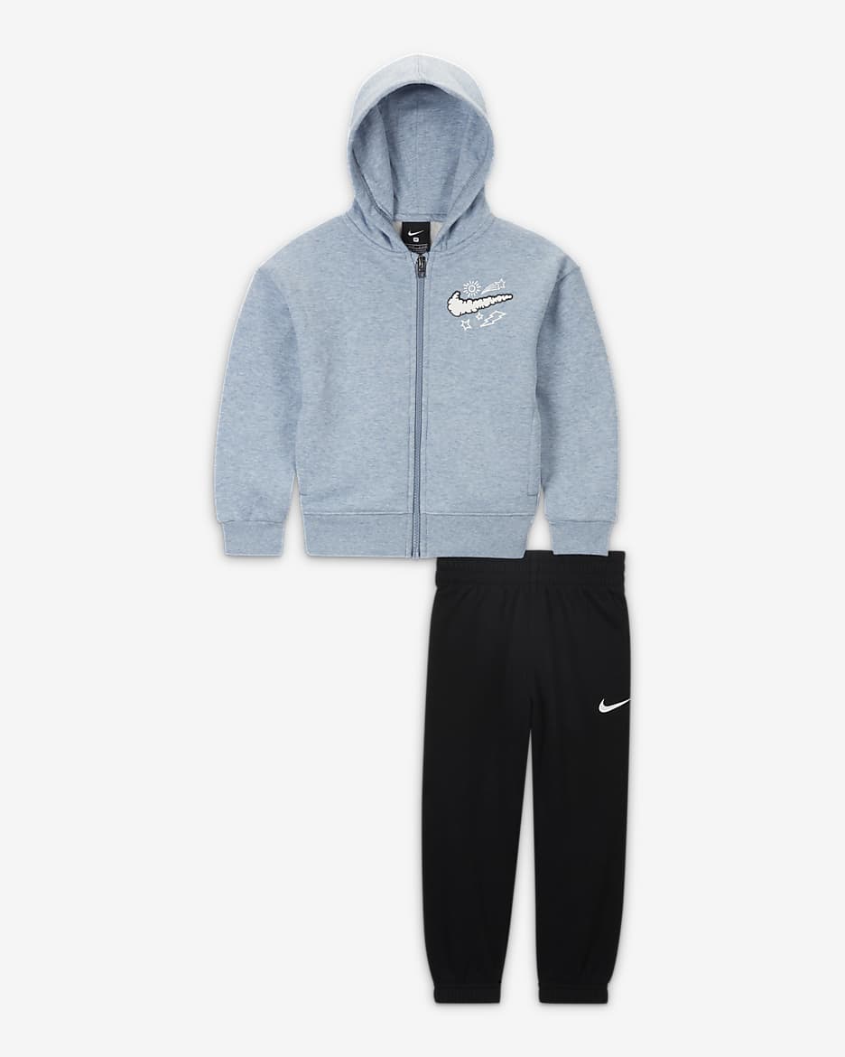 Nike Toddler Hoodie and Pants Set - Black