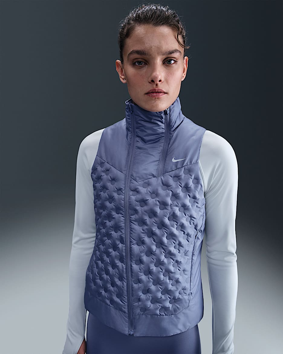 Nike Therma-FIT ADV Repel AeroLoft Women's Running Gilet - World Indigo