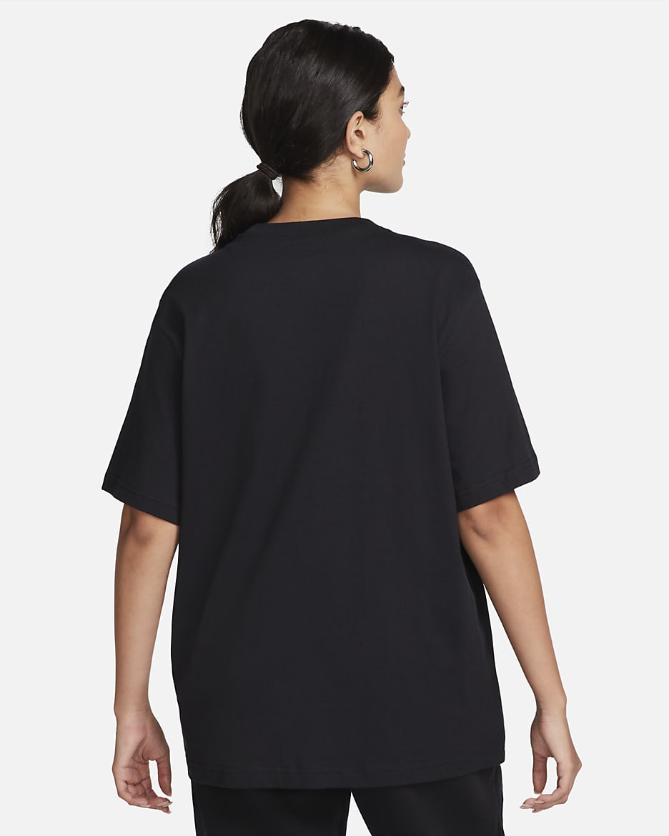 Nike Sportswear Essential Women's T-Shirt - Black/White