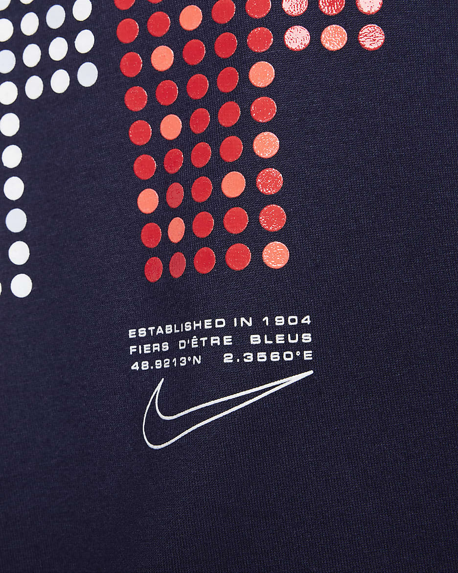 FFF Men's Nike Soccer T-Shirt - Blackened Blue