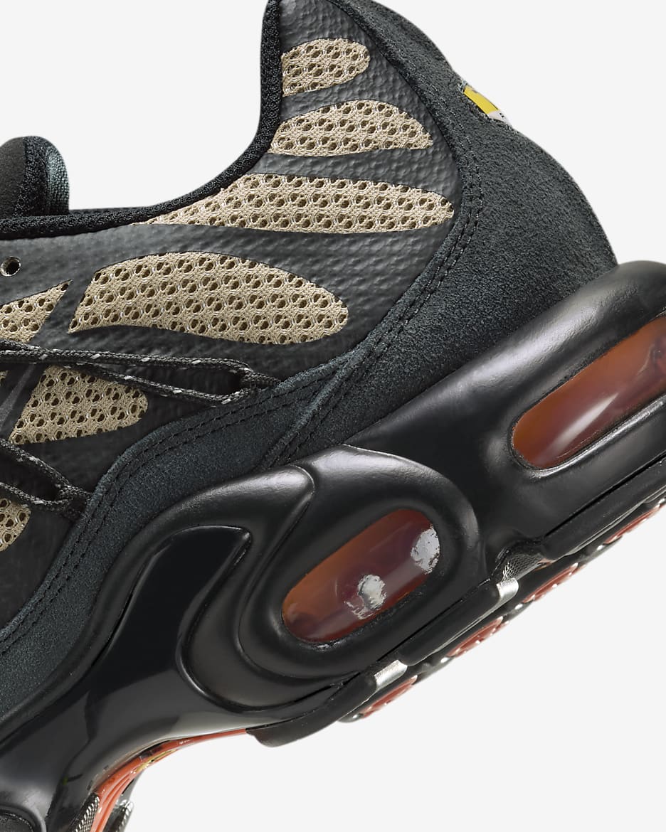 Nike Air Max Plus Utility Men's Shoes - Khaki/Safety Orange/Black