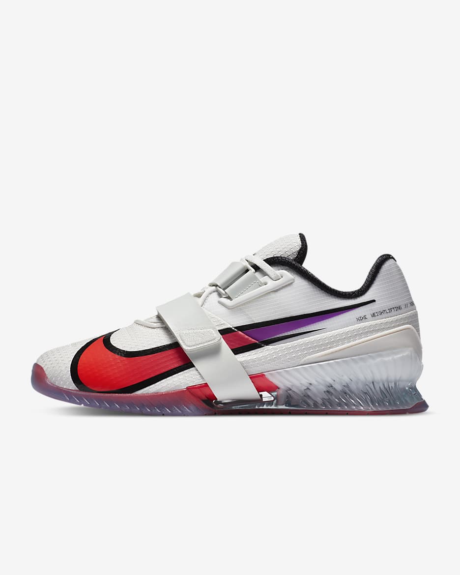 Nike Romaleos 4 SE Schuhe fürs Gewichtheben - Pale Ivory/Phantom/Spruce Aura/Hyper Violet