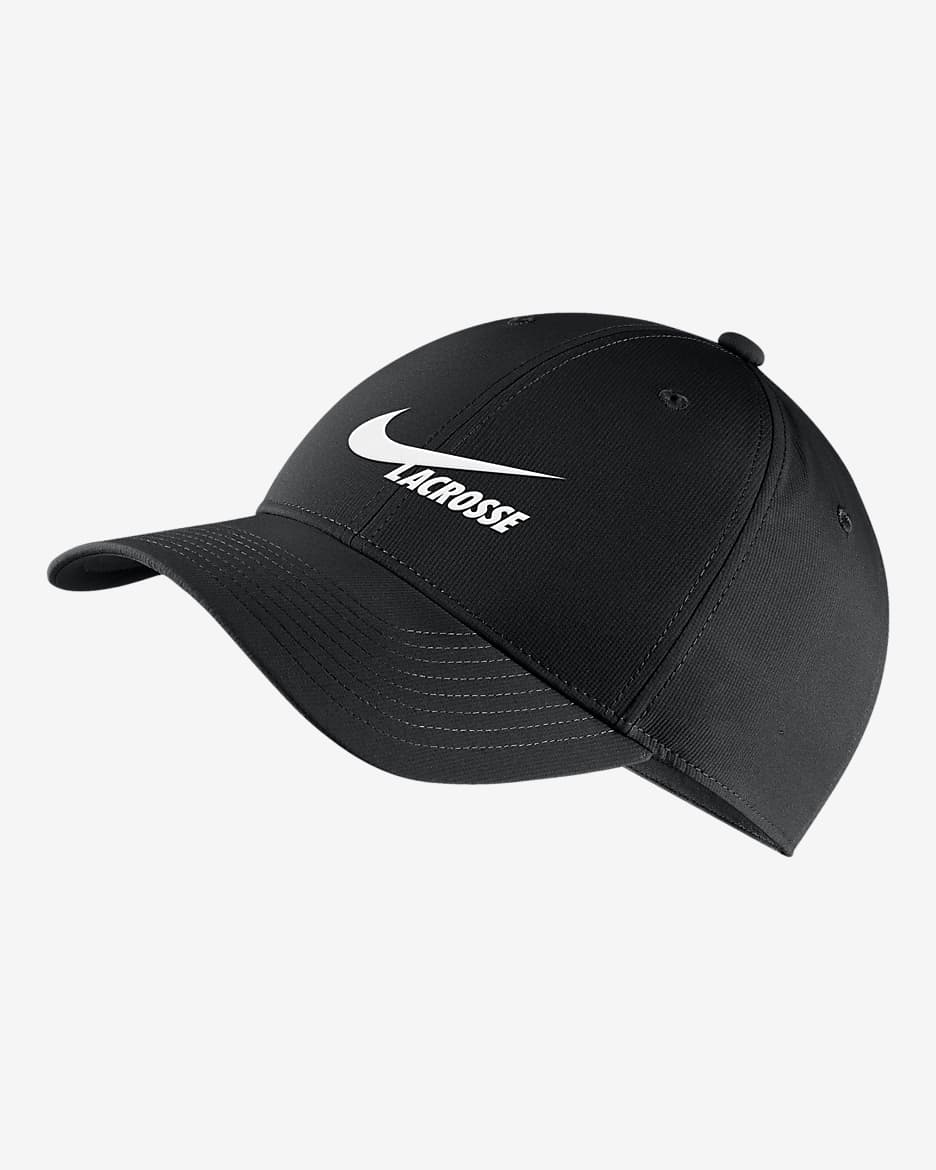 Nike Swoosh Legacy91 Lacrosse Cap - Black