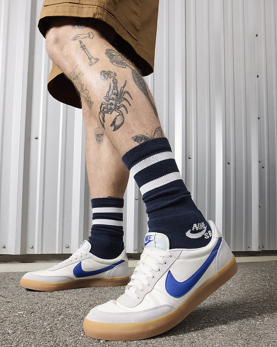 Nike Killshot 2 Leather Men's Shoes - Sail/Gum Yellow/Hyper Blue