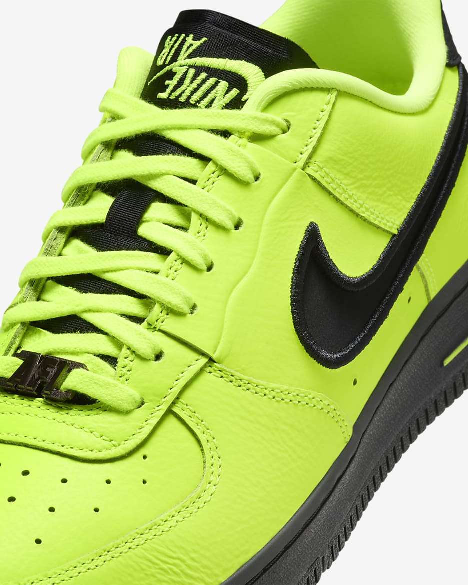 รองเท้าผู้หญิง Nike Air Force 1 Dance - Volt/Gunmetal/ดำ