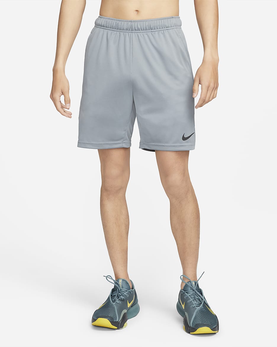 Nike Dri-FIT Epic Men's Knit Training Shorts - Smoke Grey/Black