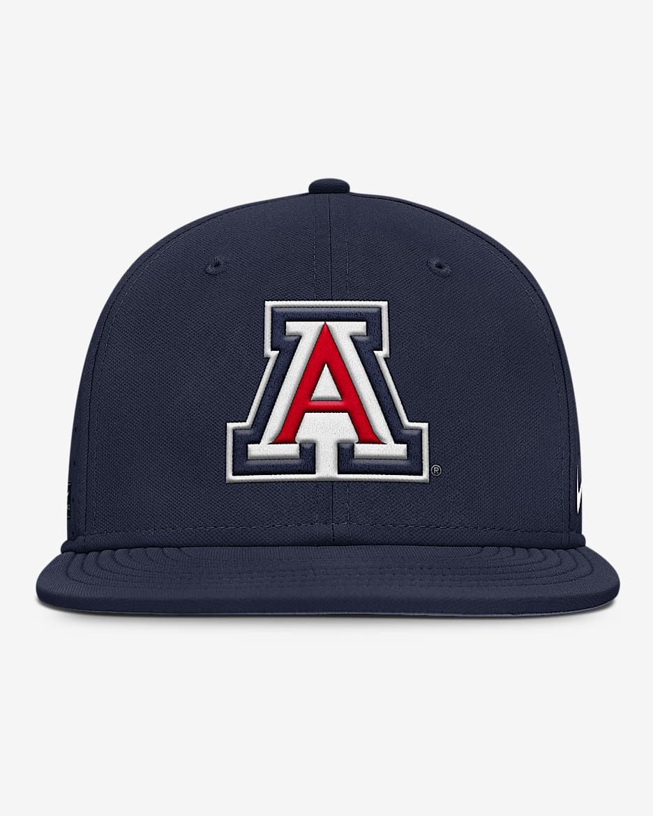 Arizona Wildcats Dugout True Men’s Nike Dri-FIT College Fitted Hat - Navy