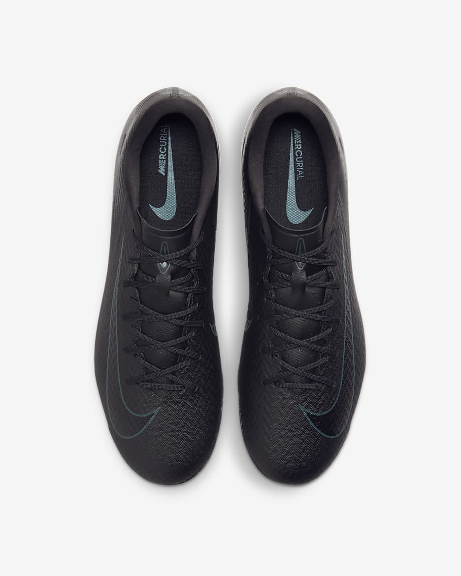 Chuteiras de futebol de perfil baixo AG Nike Mercurial Vapor 16 Academy - Preto/Deep Jungle/Preto