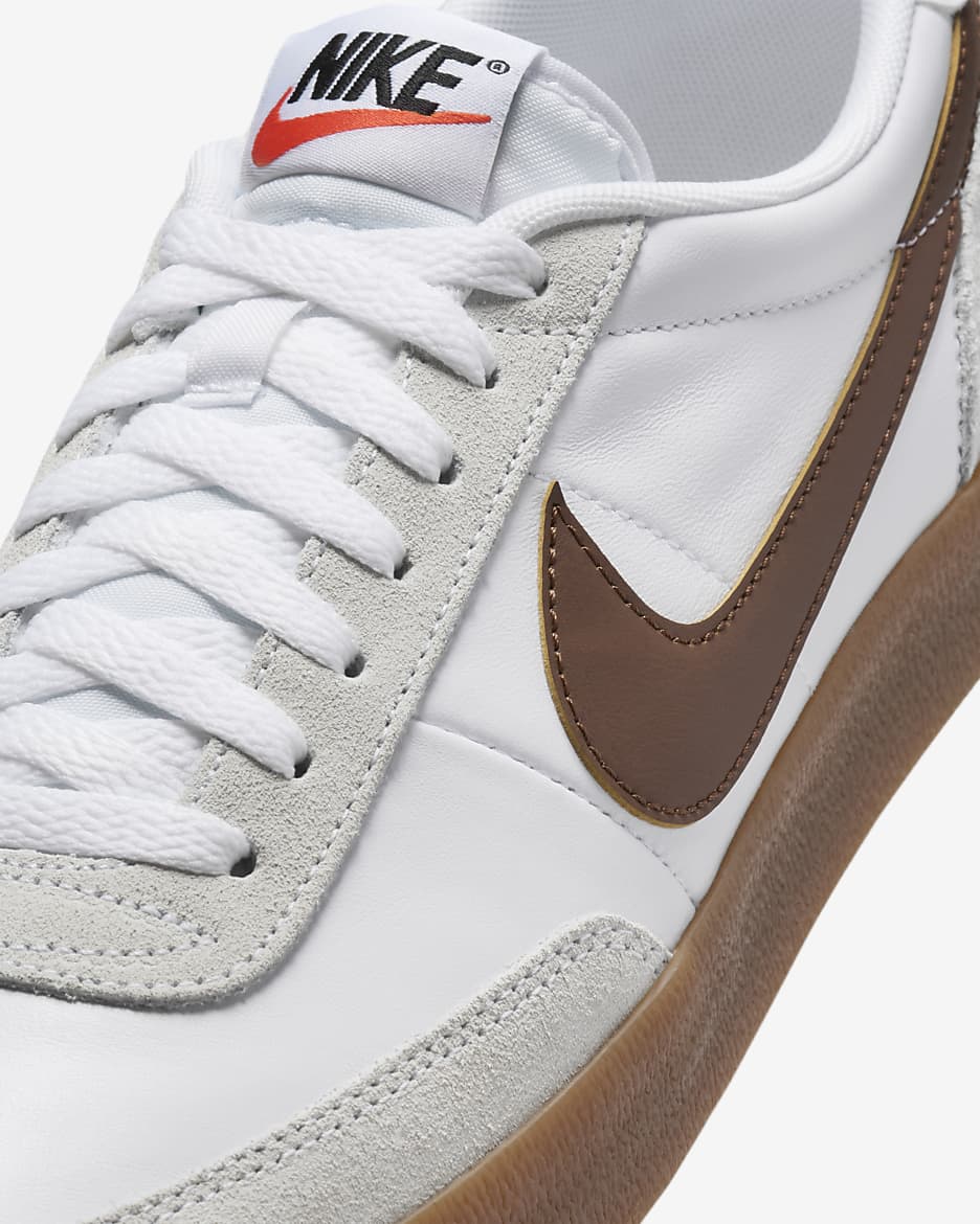 Nike Killshot 2 Leather Herrenschuh - Weiß/Gum Medium Brown/Schwarz/Cacao Wow