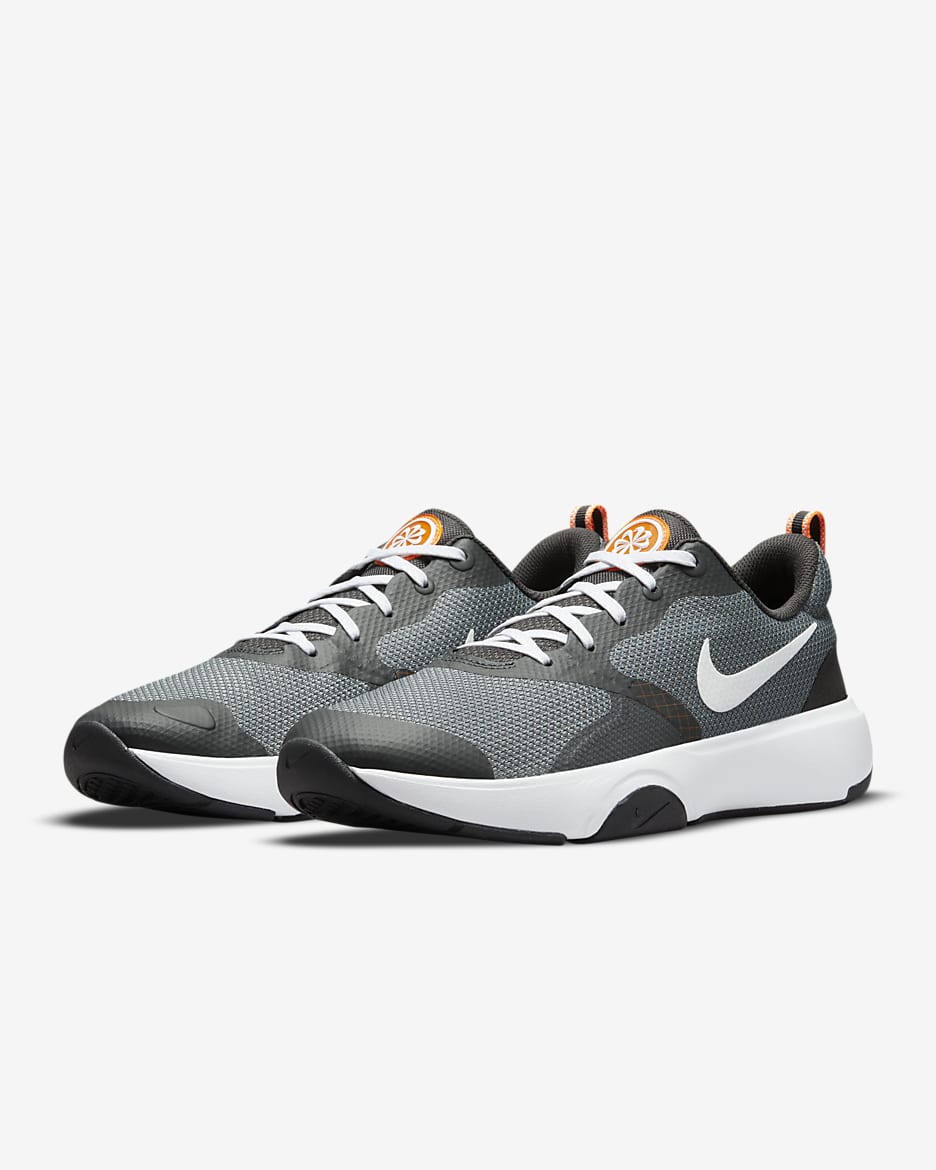 Nike City Rep TR Men's Workout Shoes - Cool Grey/Anthracite/Total Orange/White