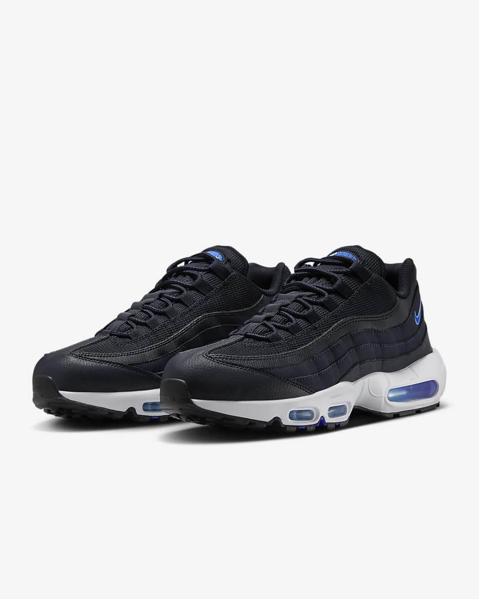 Nike Air Max 95 Herrenschuh - Dark Obsidian/University Blue/Weiß/Racer Blue