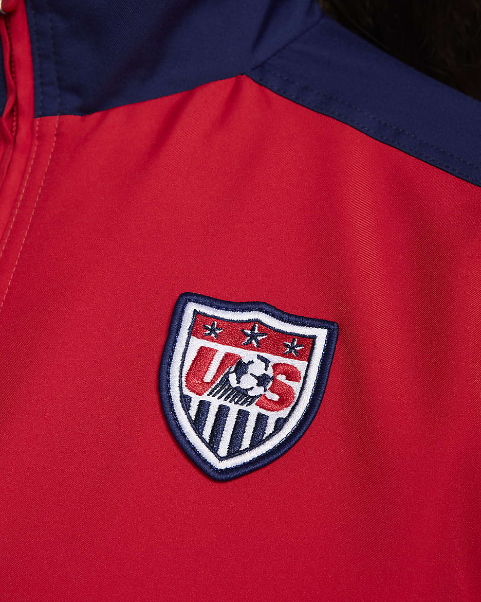 USWNT 1999 Reissue Women's Nike Soccer Replica Track Jacket - University Red/Loyal Blue/White