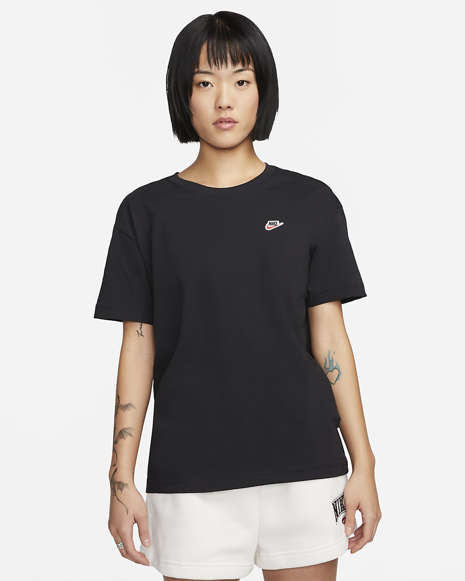 ナイキ スポーツウェア ウィメンズ Tシャツ - ブラック