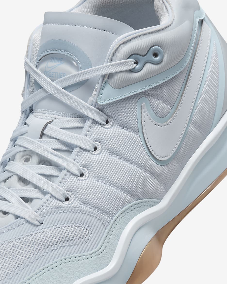 Nike G.T. Hustle 2 Basketballschuh - Football Grey/Glacier Blue/Light Armory Blue/Football Grey