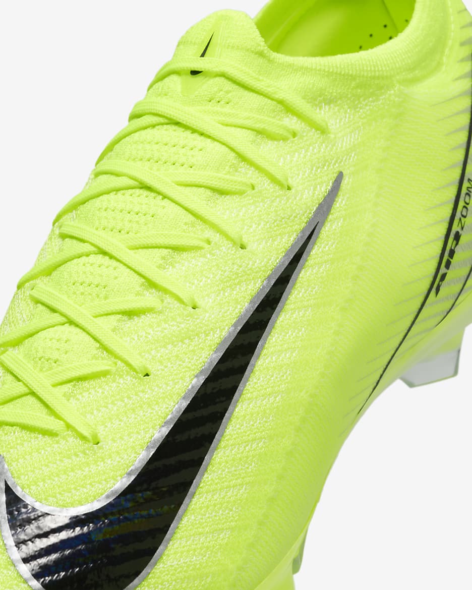 Nike Mercurial Vapor 16 Elite SG-Pro Low-Top Football Boot - Volt/Black