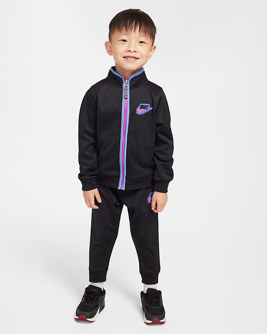 Nike Sportswear Dri-FIT Powder Play Toddler 2-Piece Propus Set - Black