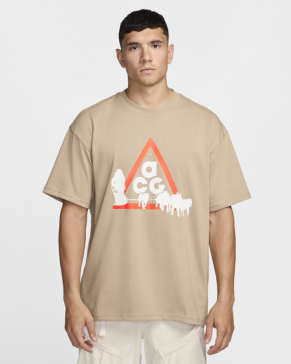 Nike ACG Dri-FIT T-shirt til mænd - Khaki