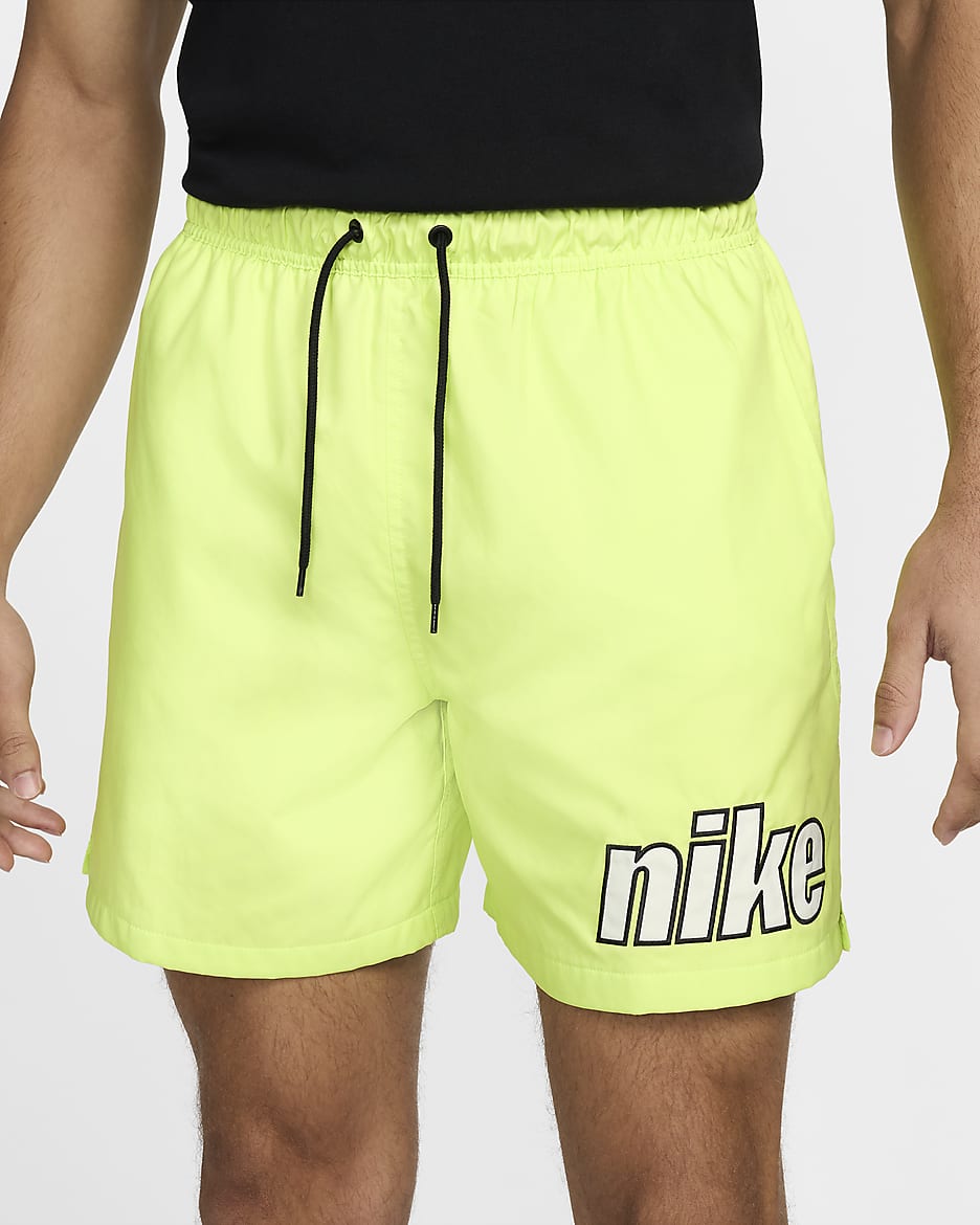 Nike Club Men's Flow Shorts - Light Lemon Twist/Sail