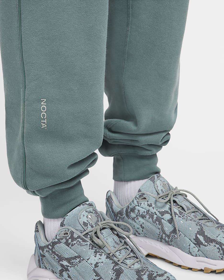 NOCTA NOCTA Fleece CS joggingbroek - Mineral Slate/Faded Spruce/Mica Green