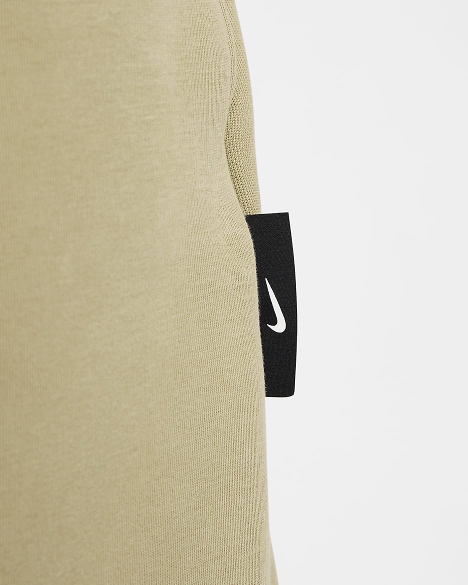 Nike Tech Men's Fleece Shorts - Neutral Olive/Neutral Olive