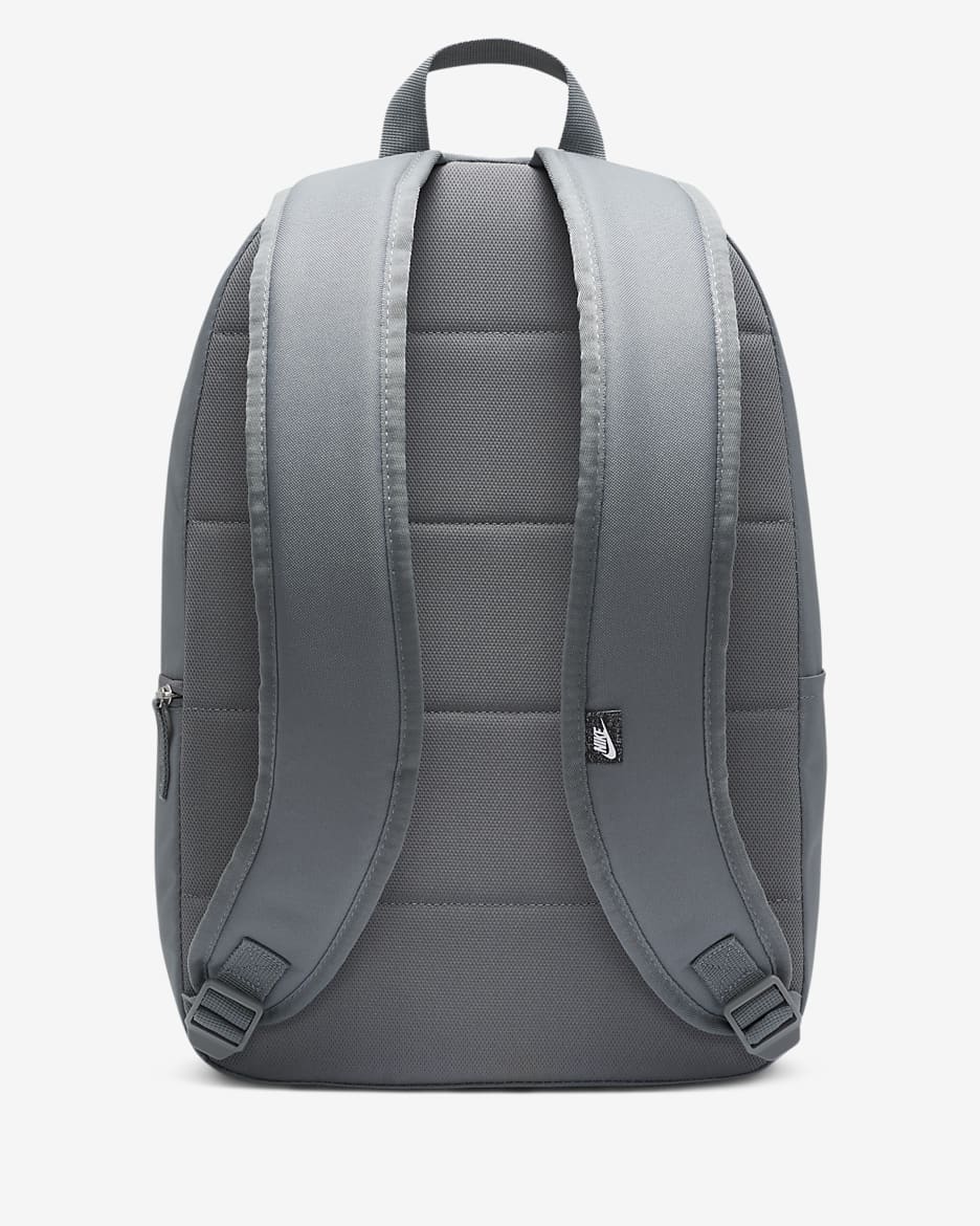 Mochila Nike Heritage (25 L) - Gris humo/Gris humo/Blanco