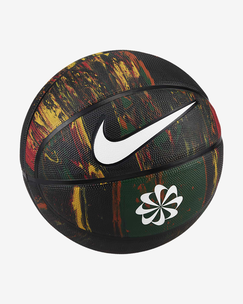 Nike Everyday Playground Next Nature 8P Basketball (Deflated) - Multi-Colour/Black/Black/White
