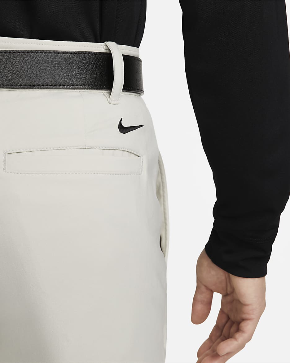 Nike Dri-FIT Victory Men's Golf Trousers - Light Bone/Black