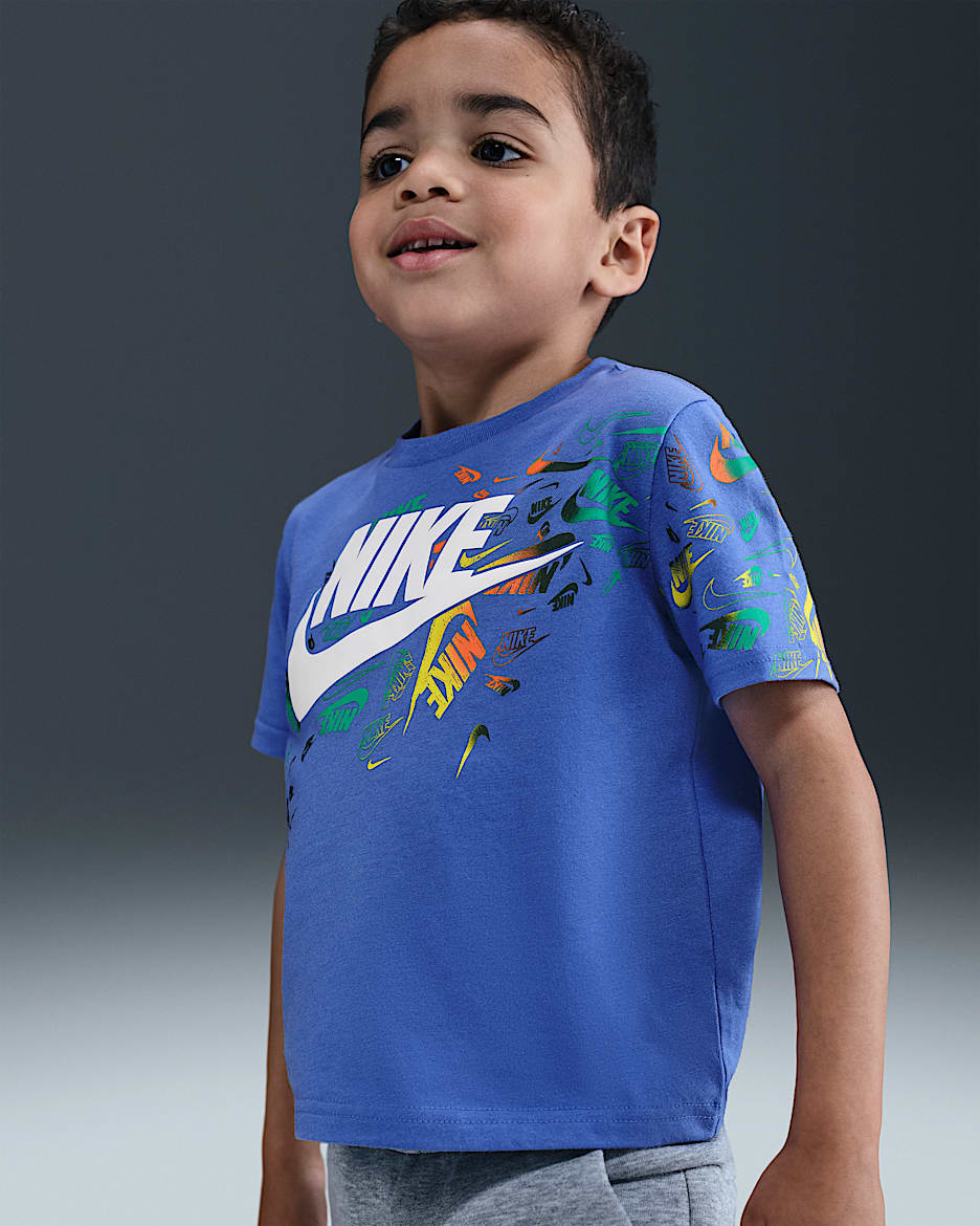 Nike Toddler Club Revealed T-Shirt - Comet Blue