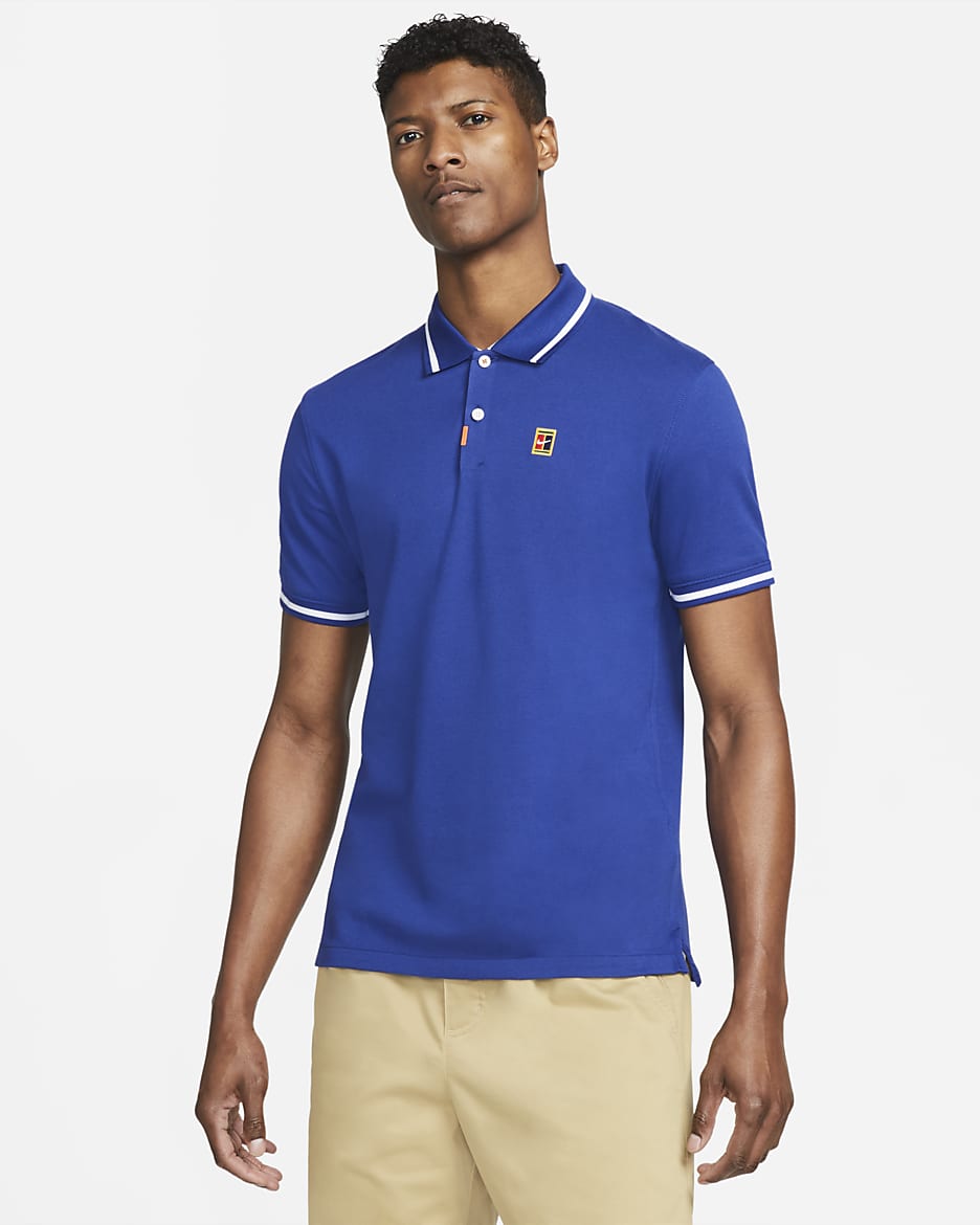 Polo de ajuste slim para hombre The Nike Polo - Azul royal intenso