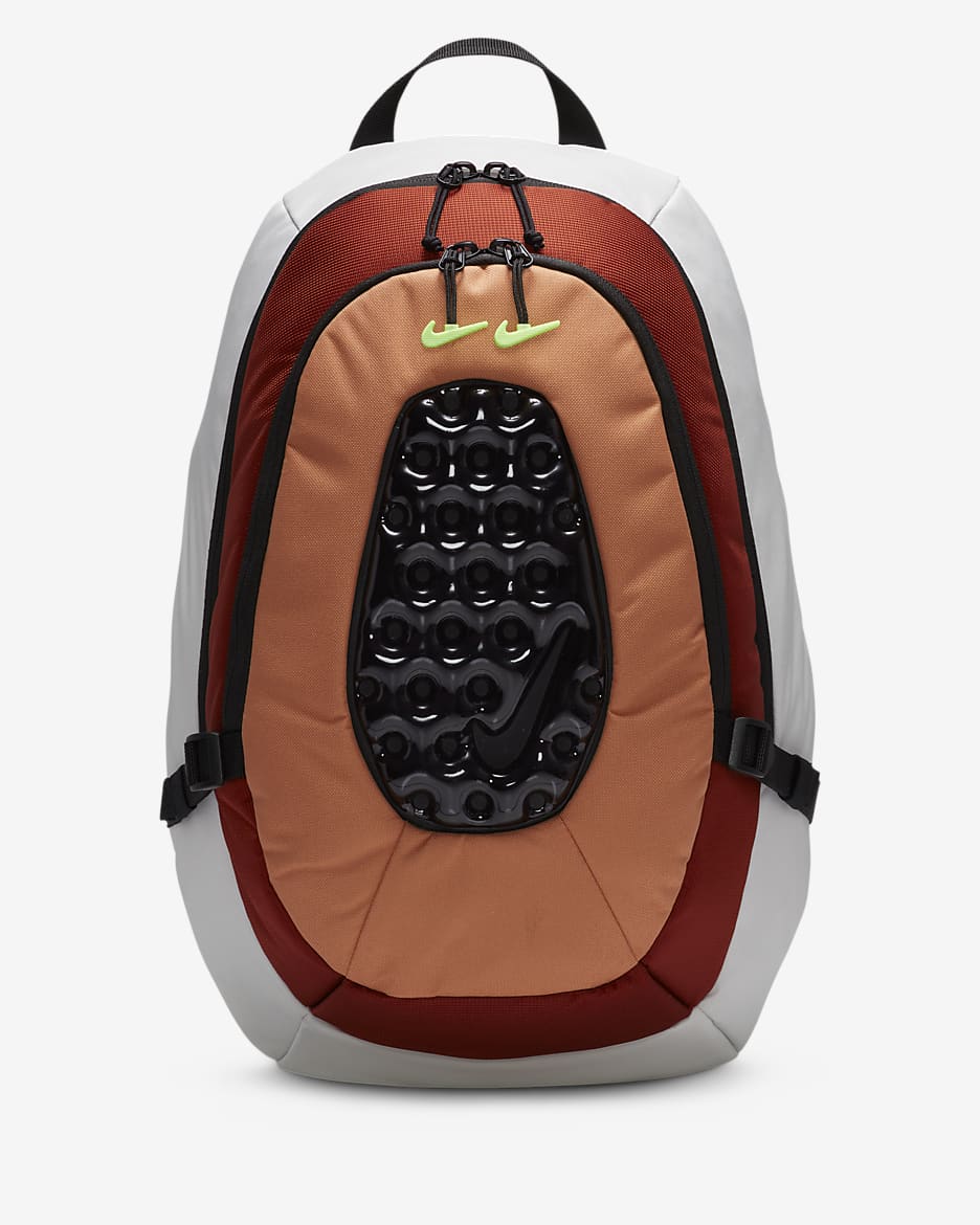 Nike Air Backpack (17L) - Phantom/Rugged Orange/Lime Blast