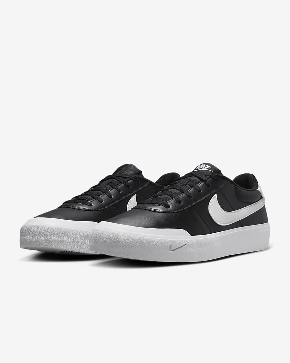 Nike Court Shot Men's Shoes - Black/White