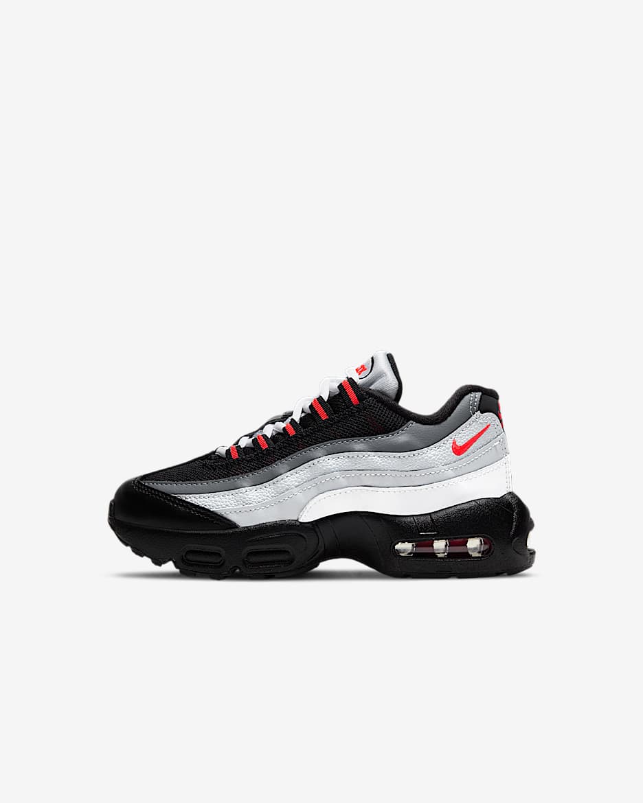 Chaussure Nike Air Max 95 Recraft pour enfant - Blanc/Pure Platinum/Cool Grey/Infrared 23