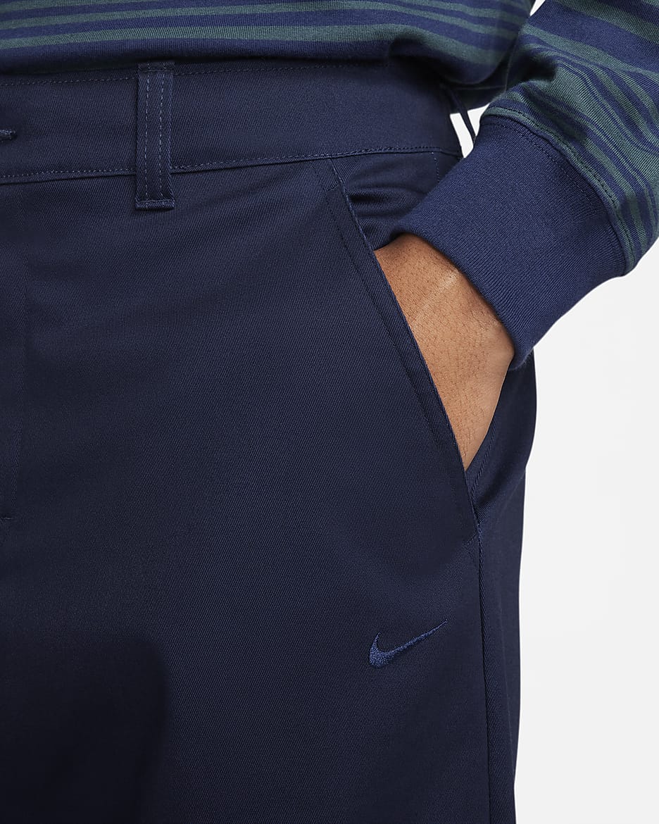 Pantalon chino EI Nike Life pour homme - Obsidian/Obsidian