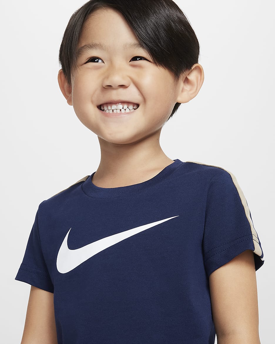 Nike Sportswear Club Toddler 2-Piece French Terry Shorts Set - Midnight Navy