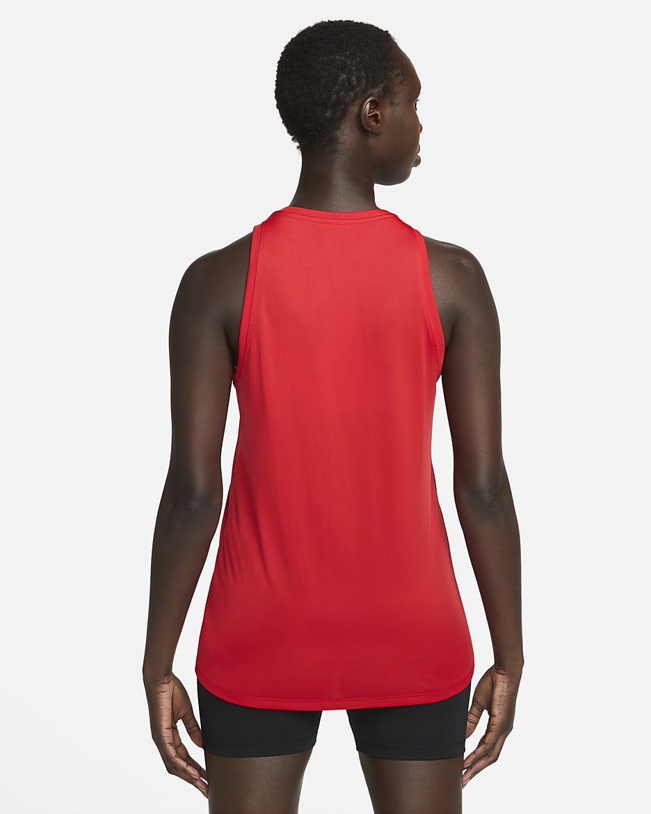 Nike Dri-FIT Women's Training Tank - University Red/White