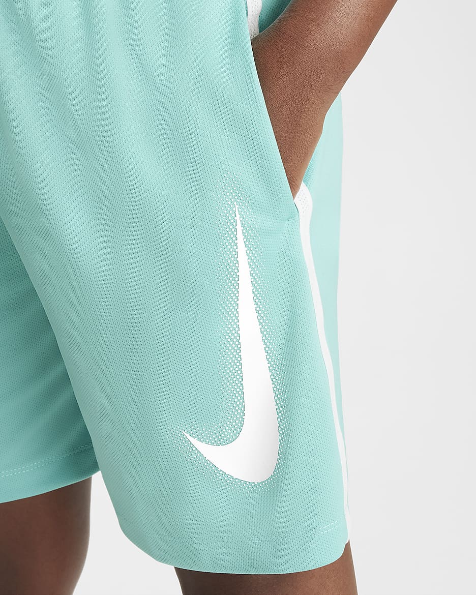 Calções de treino com grafismo Dri-FIT Nike Multi Júnior (Rapaz) - Verde Frost/Branco/Branco