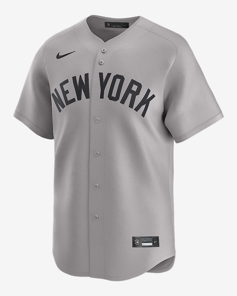 Aaron Judge New York Yankees Men's Nike Dri-FIT MLB Limited Jersey - Grey