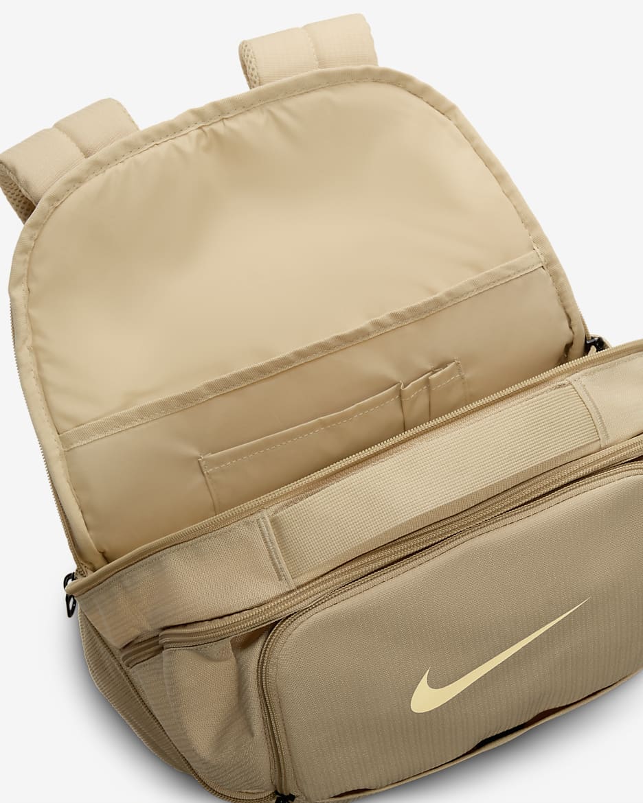 Nike Brasilia 9.5 Training Backpack (Medium, 24L) - Sesame/Black/Pale Ivory