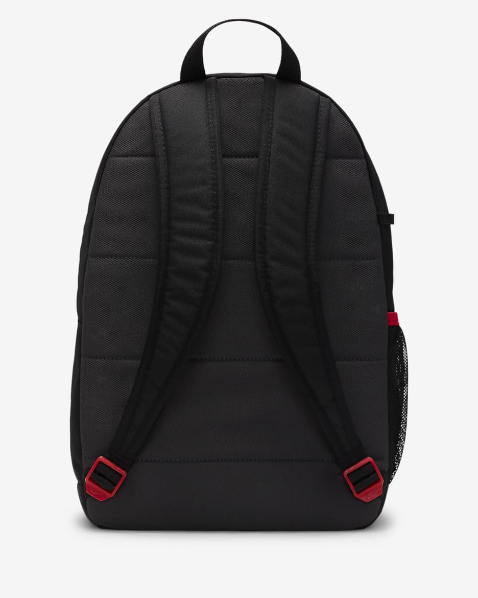 Mochila para niños (20 L) Nike Elemental - Negro/Antracita/Rojo universitario