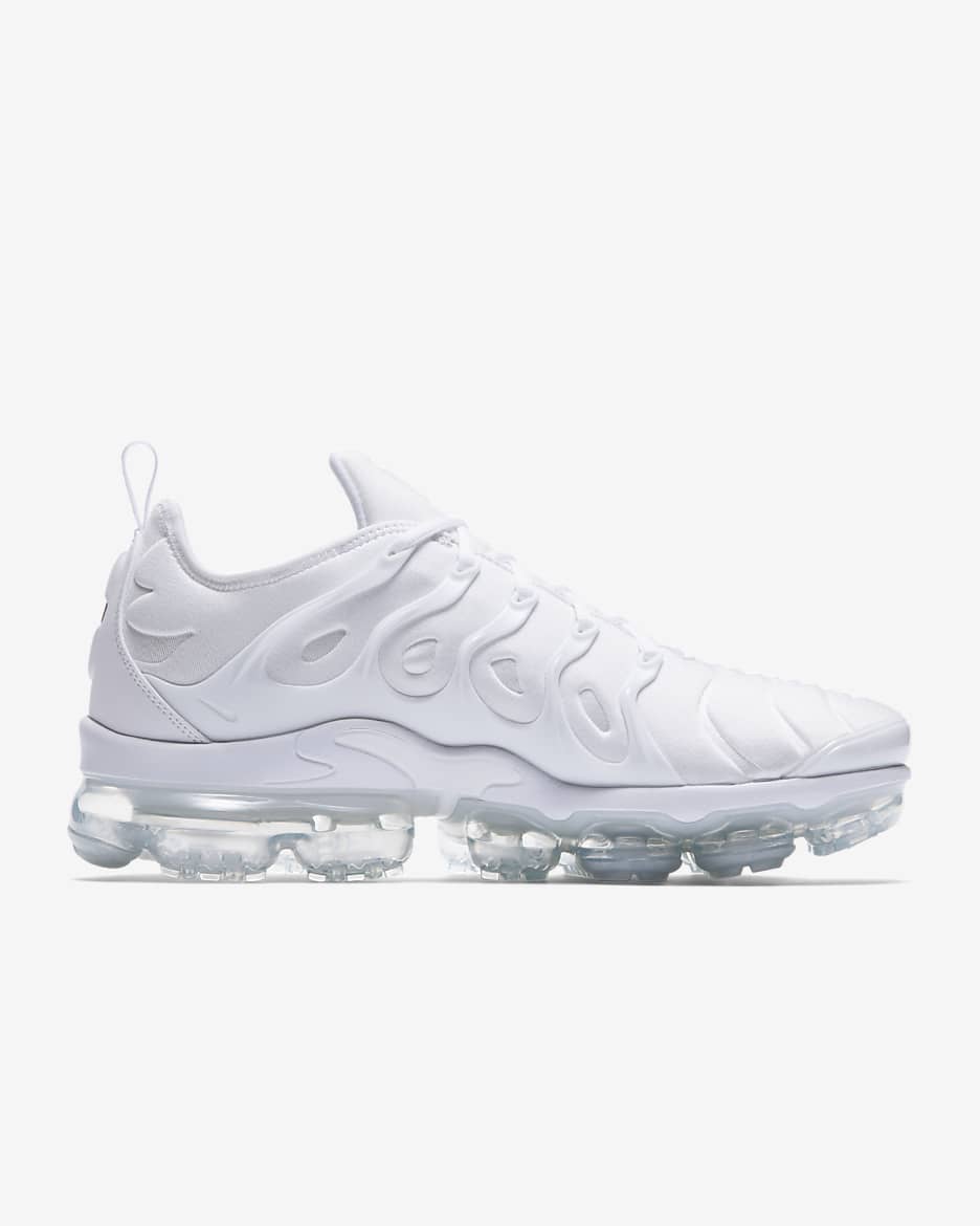 Tenis para hombre Nike Air VaporMax Plus - Blanco/Platino puro/Blanco