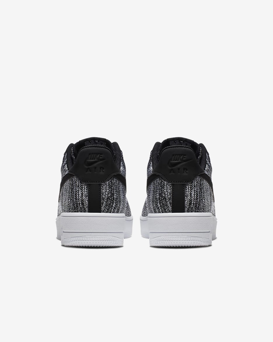 Nike Air Force 1 Flyknit 2.0 Zapatillas - Negro/Negro/Blanco/Pure Platinum