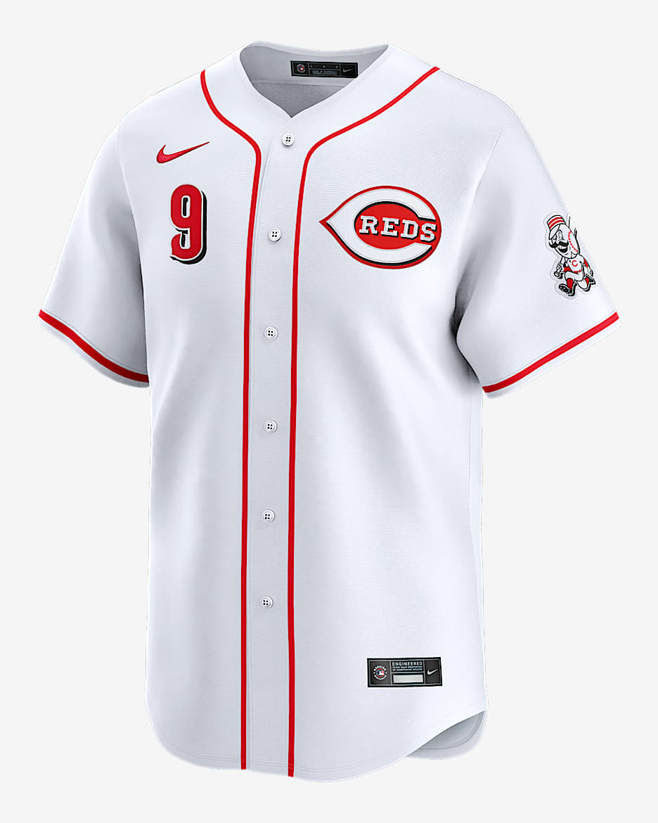 Matt McLain Cincinnati Reds Men's Nike Dri-FIT ADV MLB Limited Jersey - White