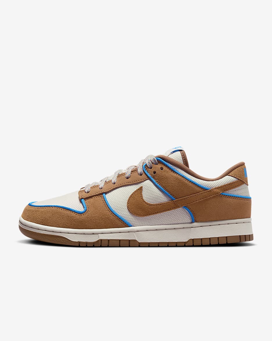 Nike Dunk Low Retro Premium Men's Shoes - Light Orewood Brown/Photo Blue/Coconut Milk/Light British Tan