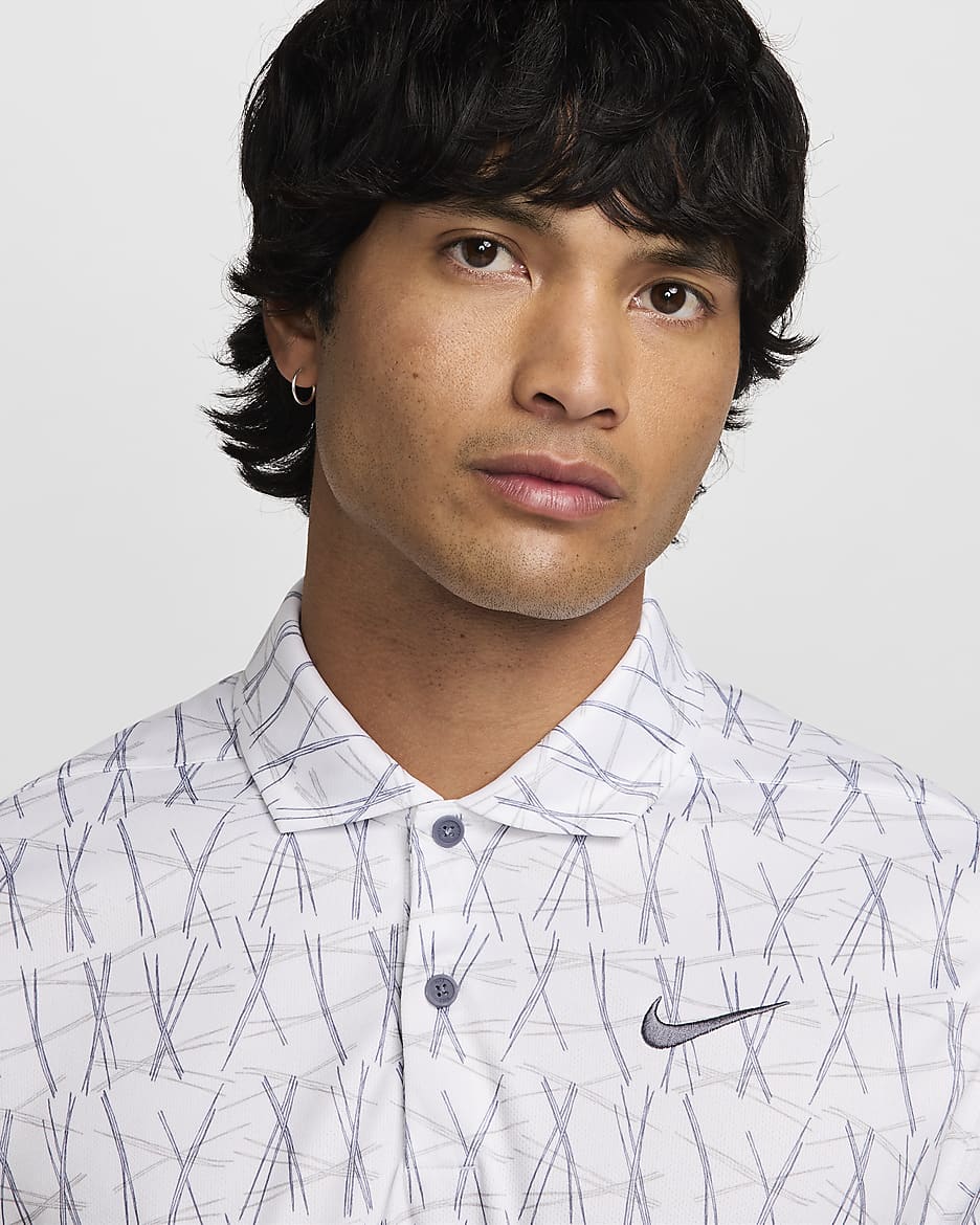 Nike Victory+ Polo de golf - Hombre - Blanco/Light Carbon/Blanco/Light Carbon