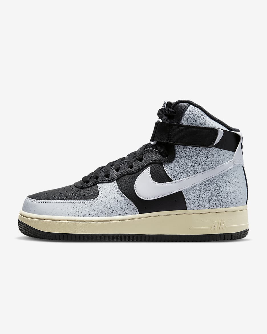 Nike Air Force 1 High '07 LX Men's Shoes - Black/Beach/Smoke Grey/White