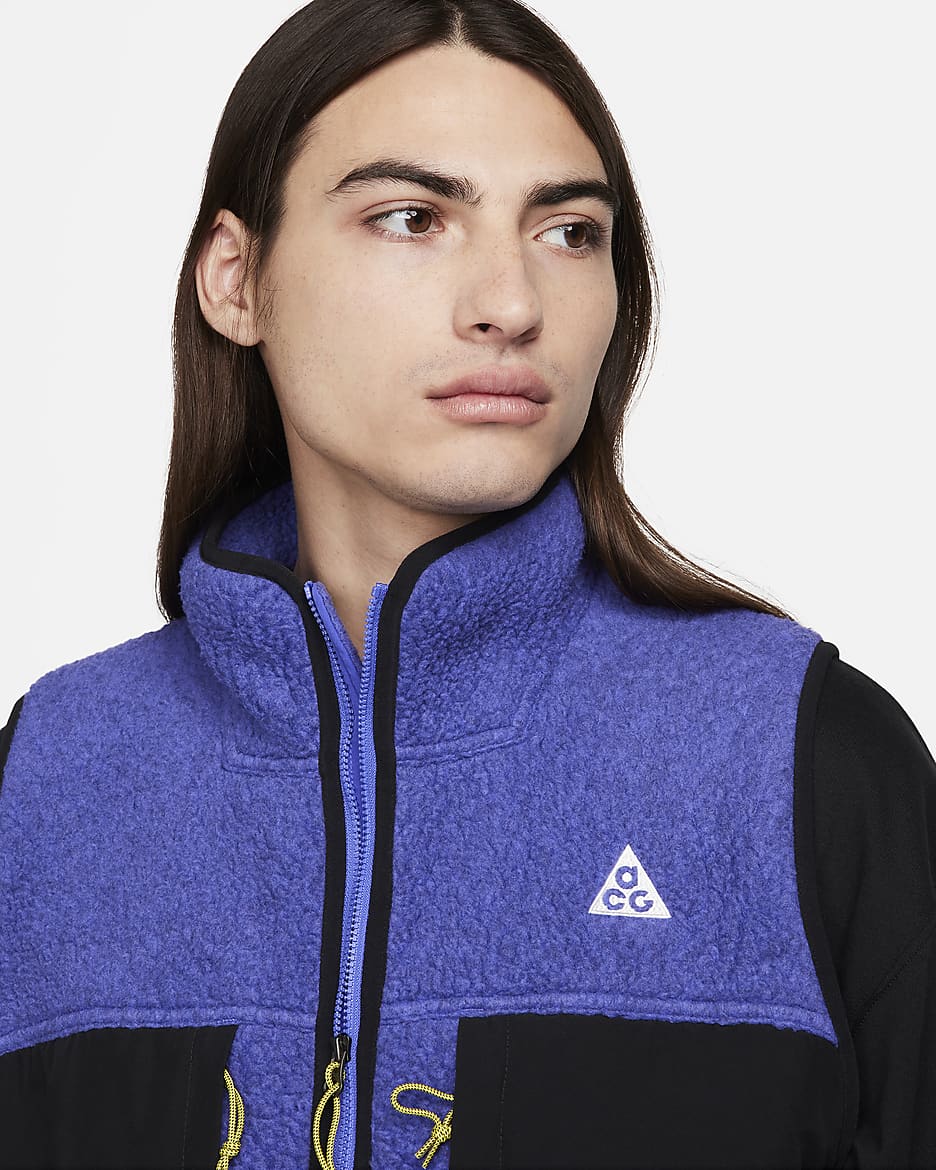 Chaleco para hombre Nike ACG "Arctic Wolf" - Violeta persa/Negro/Blanco cumbre