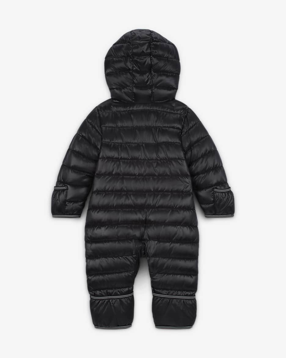 Nike Baby (0-9M) Swoosh Snowsuit - Black